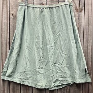 Rare 100% silk skirt large stretchy waist Aliki Yamani Creations lightweight